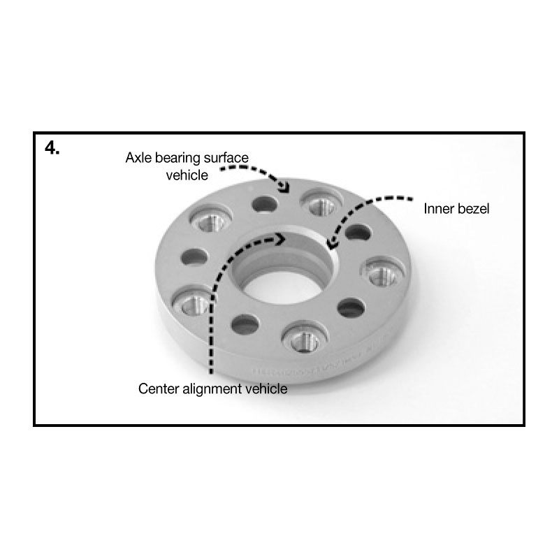 H&R DRA-Systeem Spoorverbrederset 64mm per as - Steekmaat 5x130 - Naaf 71,6mm - Boutmaat M14x1,5 -  Audi/Porsche/Volkswagen - Zwart