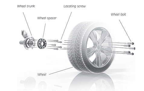 Pro Spacers Peugeot 508 11.10-.. 5x108 25mm Eibach