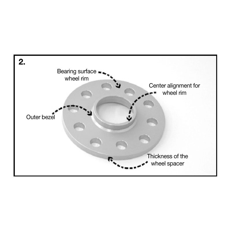 H&R DR-Systeem Spoorverbrederset 6mm per as - Steekmaat 5x112 - Naaf 66,5mm - Boutmaat M14x1,25 -   BMW/Toyota/Mini - Zwart