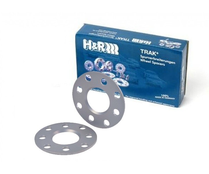 H&R DR-Systeem Spoorverbrederset 10mm per as - Steekmaat 5x114,3 - Naaf 66,0mm - Boutmaat M12x1,5 -   Alpine/Renault/Dacia/Nissan/Fiat/Opel/Mercedes