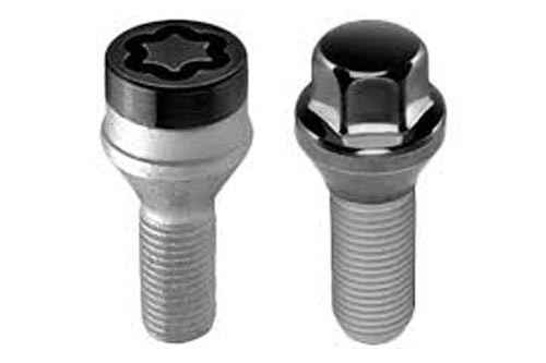 McGard Wielbout set M14x1.5 Bol radius R14 50,0mm Black