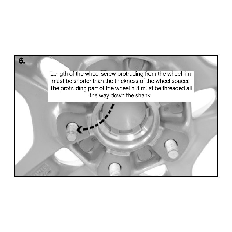 H&R DRA-Systeem Spoorverbrederset 50mm per as - Steekmaat 5x112 - Naaf 66,5mm - Boutmaat M15x1,25 -   Mercedes - Zwart