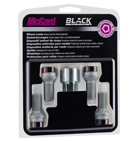 McGard Slotbouten zwart 14x1.5 Bolconisch R12 41mm/17mm