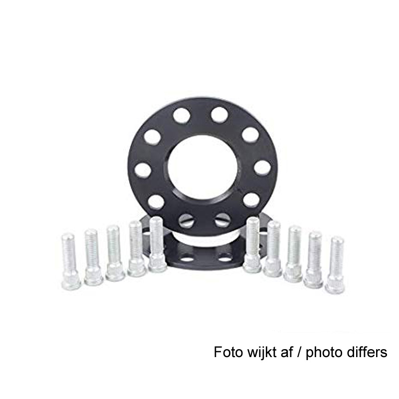 H&R DRS-Systeem Spoorverbreders 5mm 5x108 - Naaf 63,3mm - Boutmaat M12x1,5 -   Ford - Zwart