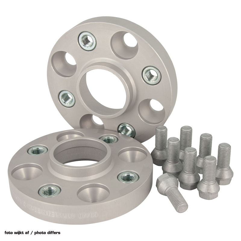 H&R Spoorverbreders 20mm 4x100 - Naaf 56,6mm - Boutmaat M12x1,5 -   Fiat/Opel