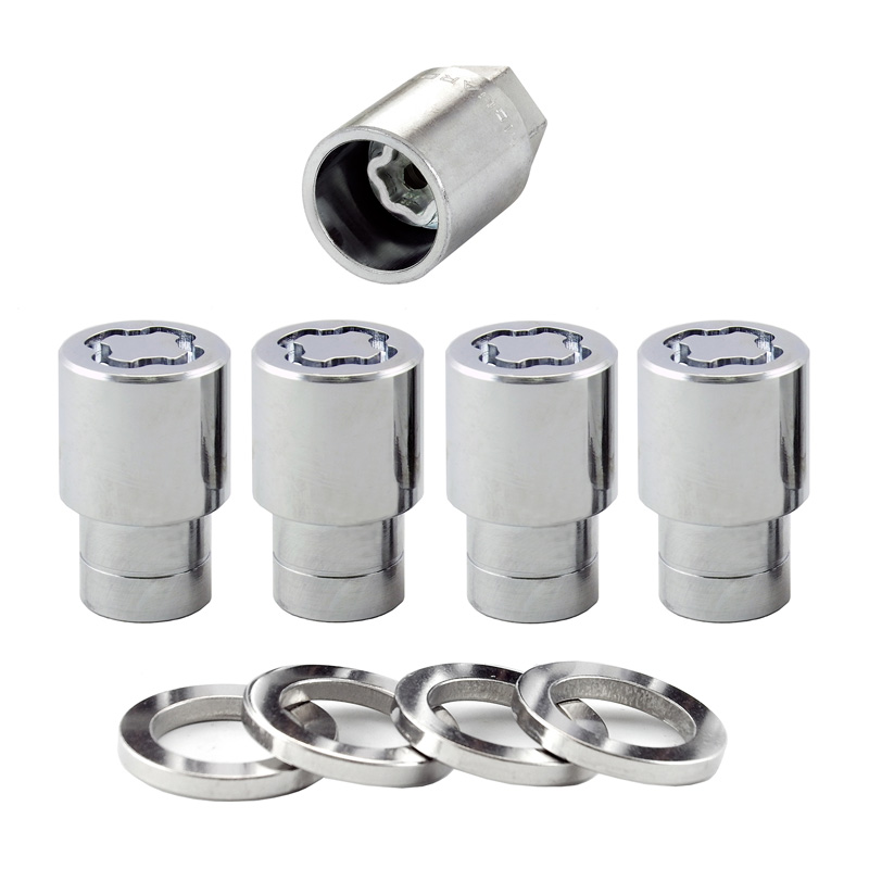 McGard Slotmoerenset M12x1.50 - Vlak - Schuifbout
