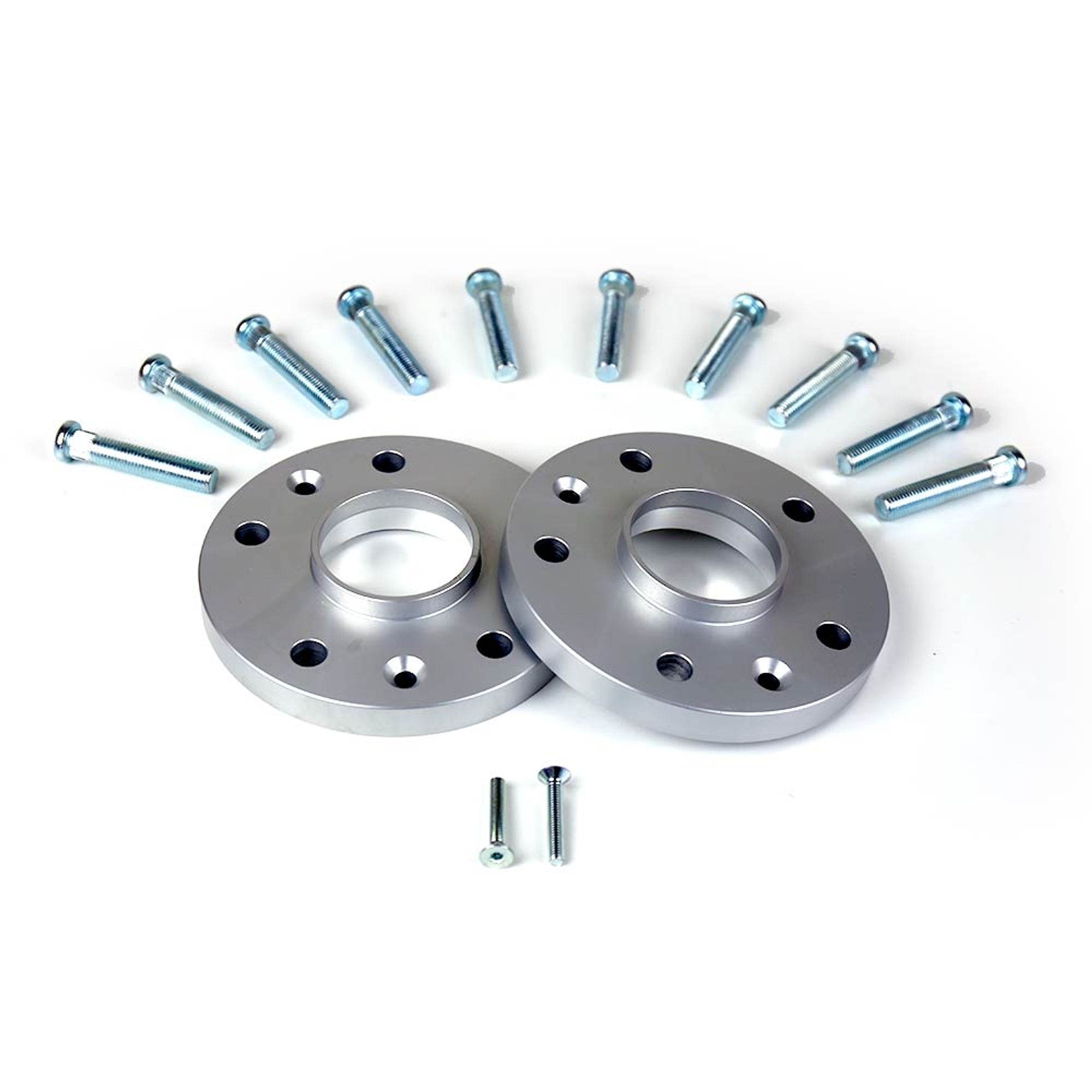 Spoorverbreders Ford Jaguar Volvo 5x108 naaf:63,3 dikte:16mm incl. Tapdraden