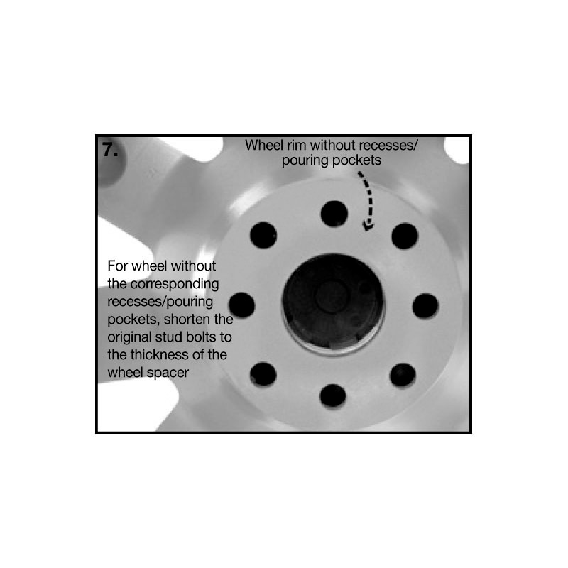 H&R DRM-Systeem Spoorverbreders 17mm 5x120 - Naaf 64,0mm - Boutmaat M14x1,5 -  Honda - Zwart