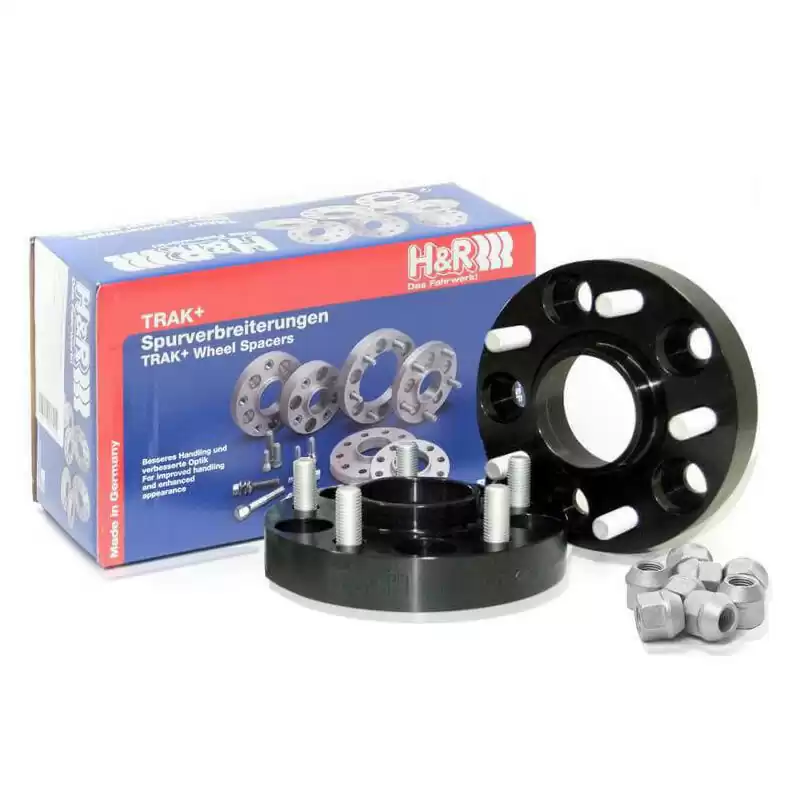 H&R DRM-Systeem Spoorverbrederset 90mm per as - Steekmaat 5x120 - Naaf 72,5mm - Boutmaat M14x1,5 -   Landrover - Zwart